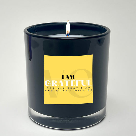 I Am Grateful Candle