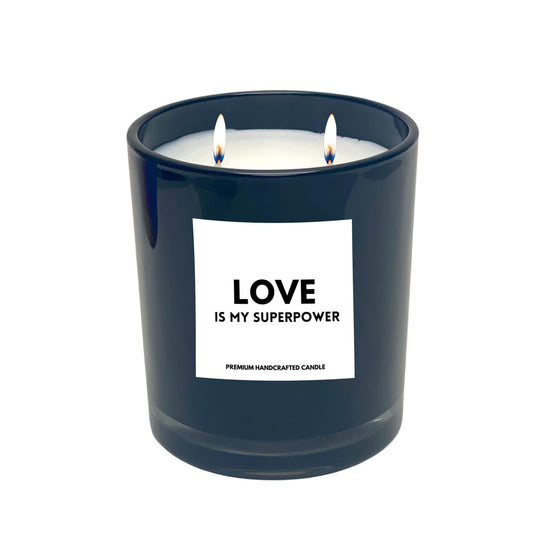 Love Is My Superpower Candle